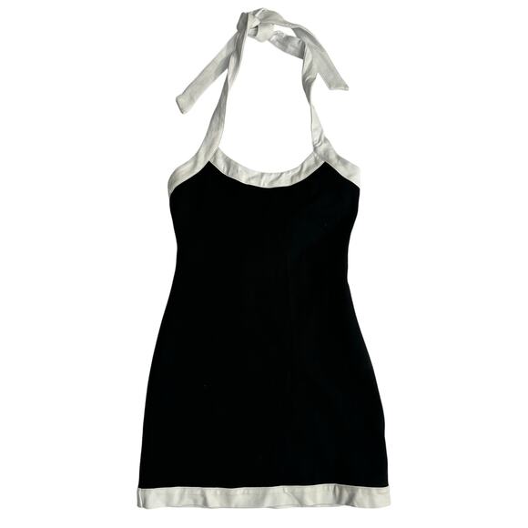 REVOLVE Black and White Mini Dress - Picture 4 of 6